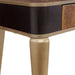 AICO Malibu Crest Vanity Desk in Crotch Mahogany - Furniture Land (Milwaukee, WI)