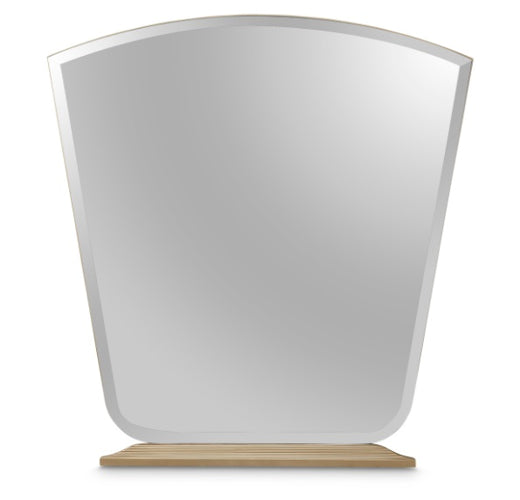AICO Malibu Crest Vanity Mirror in Burnished Gold - Furniture Land (Milwaukee, WI)