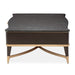 AICO Malibu Crest Rectangular Cocktail Table in Crotch Mahogany - Furniture Land (Milwaukee, WI)