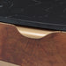 AICO Malibu Crest Rectangular Cocktail Table in Crotch Mahogany - Furniture Land (Milwaukee, WI)