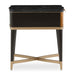 AICO Malibu Crest End Table in Crotch Mahogany - Furniture Land (Milwaukee, WI)