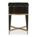AICO Malibu Crest End Table in Crotch Mahogany - Furniture Land (Milwaukee, WI)