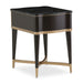 AICO Malibu Crest End Table in Crotch Mahogany - Furniture Land (Milwaukee, WI)