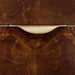 AICO Malibu Crest Display Cabinet in Crotch Mahogany - Furniture Land (Milwaukee, WI)