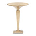AICO Malibu Crest Round Pedestal Tea Table in Crotch Mahogany - Furniture Land (Milwaukee, WI)