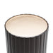 AICO Malibu Crest Round Chairside Table in Dark Espresso - Furniture Land (Milwaukee, WI)