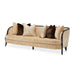 AICO Malibu Crest Sofa in Dark Espresso - Furniture Land (Milwaukee, WI)
