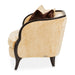 AICO Malibu Crest Chair & A Half in Dark Espresso - Furniture Land (Milwaukee, WI)