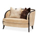 AICO Malibu Crest Chair & A Half in Dark Espresso - Furniture Land (Milwaukee, WI)