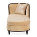 AICO Malibu Crest Chaise in Dark Espresso - Furniture Land (Milwaukee, WI)