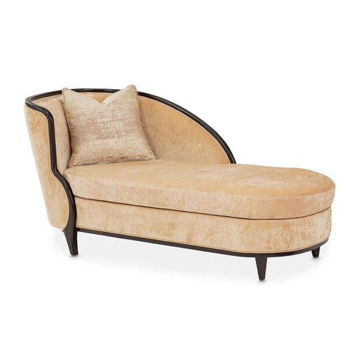 AICO Malibu Crest Chaise in Dark Espresso - Furniture Land (Milwaukee, WI)