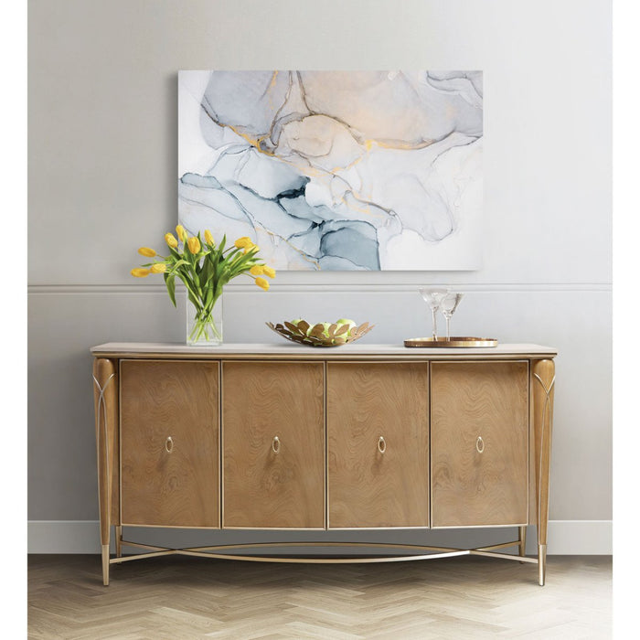 AICO Villa Cherie Sideboard in Caramel - Furniture Land (Milwaukee, WI)