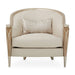 AICO Villa Cherie Chair in Caramel - Furniture Land (Milwaukee, WI)