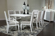Aico Furniture Horizons Side Chair in Cloud White (Set of 2) - Furniture Land (Milwaukee, WI)