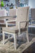 Aico Furniture Horizons Arm Chair in Cloud White (Set of 2) - Furniture Land (Milwaukee, WI)