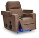 Lorrenton Power Glider Recliner with Audio System - Furniture Land (Milwaukee, WI)
