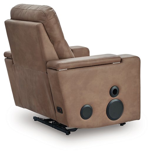 Lorrenton Power Glider Recliner with Audio System - Furniture Land (Milwaukee, WI)