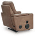 Lorrenton Power Glider Recliner with Audio System - Furniture Land (Milwaukee, WI)