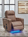 Lorrenton Power Glider Recliner with Audio System - Furniture Land (Milwaukee, WI)