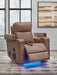 Lorrenton Power Glider Recliner with Audio System - Furniture Land (Milwaukee, WI)