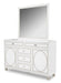 AICO Sky Tower Dresser in White Cloud - Furniture Land (Milwaukee, WI)