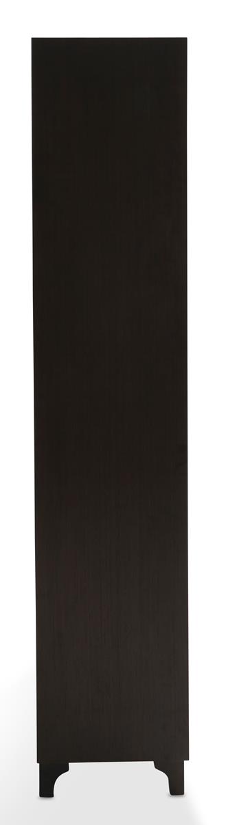 Aico 21 Cosmopolitan Curio Side Cabinet in Orange/Umber - Furniture Land (Milwaukee, WI)