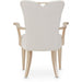 AICO La Rachelle Arm Chair in Medium Champagne (Set of 2) - Furniture Land (Milwaukee, WI)