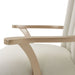AICO La Rachelle Arm Chair in Medium Champagne (Set of 2) - Furniture Land (Milwaukee, WI)