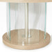 AICO Laguna Ridge Round Dining Table in Washed Oak - Furniture Land (Milwaukee, WI)