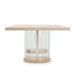 AICO Laguna Ridge Rectangular Dining Table in Washed Oak - Furniture Land (Milwaukee, WI)