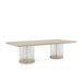 AICO Laguna Ridge Rectangular Dining Table in Washed Oak - Furniture Land (Milwaukee, WI)