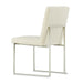 AICO Laguna Ridge Side Chair (Set of 2) in Brushed Silver - Furniture Land (Milwaukee, WI)