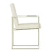 AICO Laguna Ridge Arm Chair (Set of 2) in Brushed Silver - Furniture Land (Milwaukee, WI)