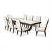 AICO Belmont Place Rectangular Dining Table in Espresso - Furniture Land (Milwaukee, WI)