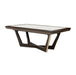 AICO Belmont Place Rectangular Dining Table in Espresso - Furniture Land (Milwaukee, WI)