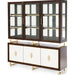 AICO Belmont Place Buffet with China Top in Espresso - Furniture Land (Milwaukee, WI)