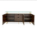 AICO Belmont Place Sideboard in Espresso - Furniture Land (Milwaukee, WI)