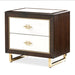 AICO Belmont Place Nightstand in Espresso - Furniture Land (Milwaukee, WI)