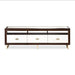 AICO Belmont Place Media Cabinet in Espresso - Furniture Land (Milwaukee, WI)