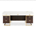 AICO Belmont Place Desk in Espresso - Furniture Land (Milwaukee, WI)