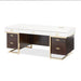 AICO Belmont Place Desk in Espresso - Furniture Land (Milwaukee, WI)