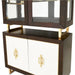 AICO Belmont Place Display Cabinet in Espresso - Furniture Land (Milwaukee, WI)
