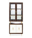 AICO Belmont Place Display Cabinet in Espresso - Furniture Land (Milwaukee, WI)