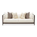 AICO Furniture Belmont Place Sofa in Espresso - Furniture Land (Milwaukee, WI)