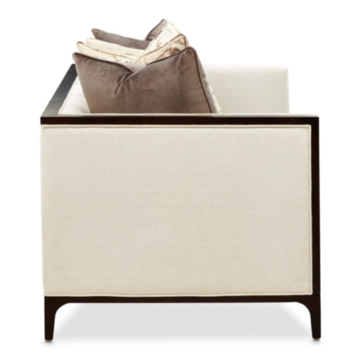 AICO Furniture Belmont Place Loveseat in Espresso - Furniture Land (Milwaukee, WI)