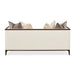 AICO Furniture Belmont Place Loveseat in Espresso - Furniture Land (Milwaukee, WI)