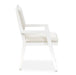 AICO Furniture Palm Gate Arm Chair (Set of 2) in Cloud White - Furniture Land (Milwaukee, WI)