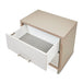 AICO Furniture Palm Gate Nightstand in Clay - Furniture Land (Milwaukee, WI)