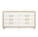 AICO Furniture Palm Gate Dresser in Clay - Furniture Land (Milwaukee, WI)