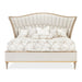 AICO Furniture St.Charles California King Upholstered Bed in Dove Gray - Furniture Land (Milwaukee, WI)